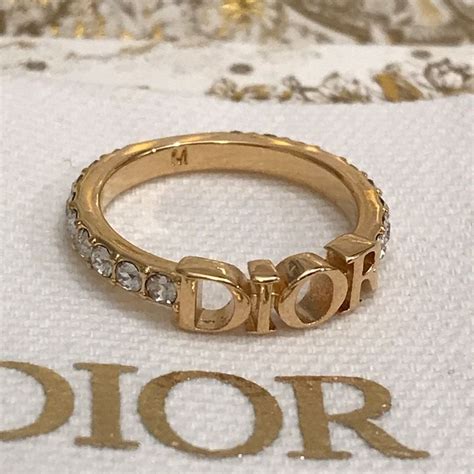 ring that says dior|Dior ring used.